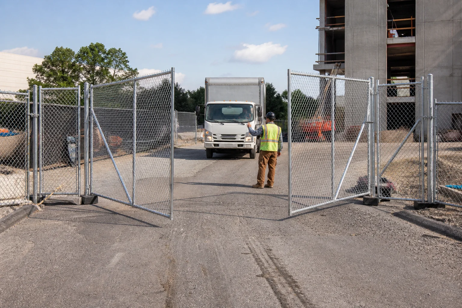 Temporary Fence Gates rental and installation planning